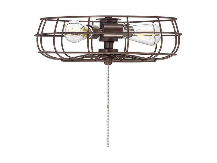 Meridian - M2028ORB - Three Light Fan Light Kit - Ratcliffe - Oil Rubbed Bronze