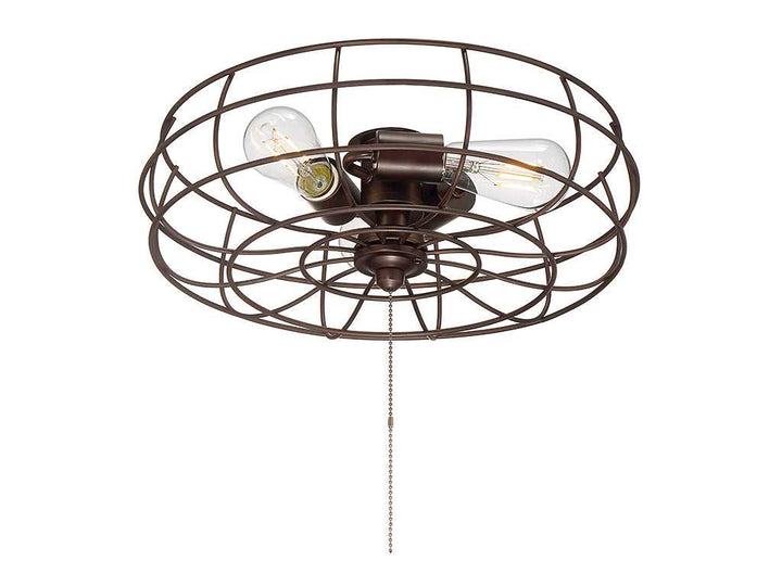 Meridian - M2028ORB - Three Light Fan Light Kit - Ratcliffe - Oil Rubbed Bronze