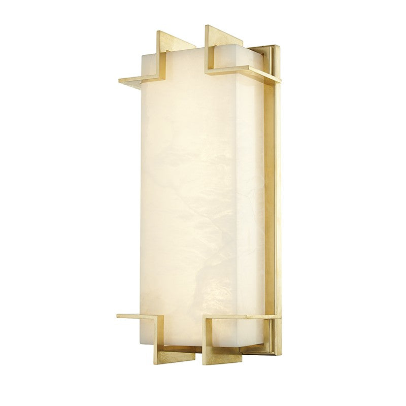 Hudson Valley Canada - 3915-AGB - LED Wall Sconce - Delmar - Aged Brass