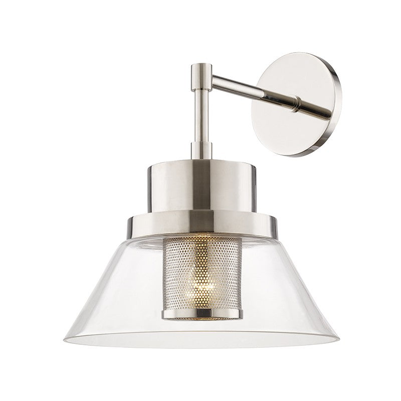 Hudson Valley Canada - 4030-PN - One Light Wall Sconce - Paoli - Polished Nickel