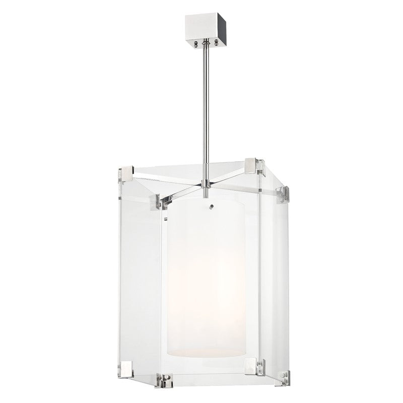 Hudson Valley Canada - 4132-PN - Three Light Pendant - Achilles - Polished Nickel