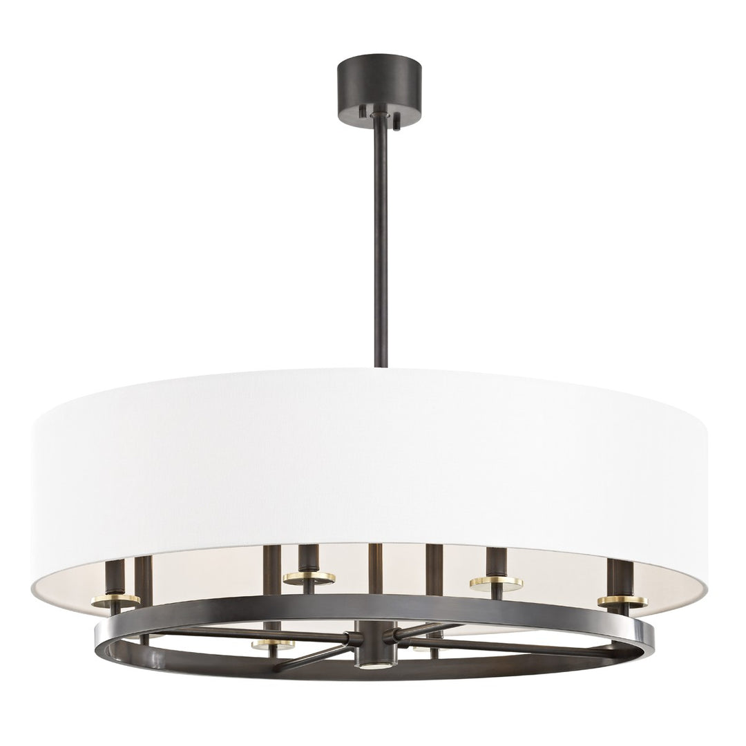 Durham Eight Light Island Pendant in Aged Old Bronze - available from The Lighting Shoppe, trusted by Canadian homeowners