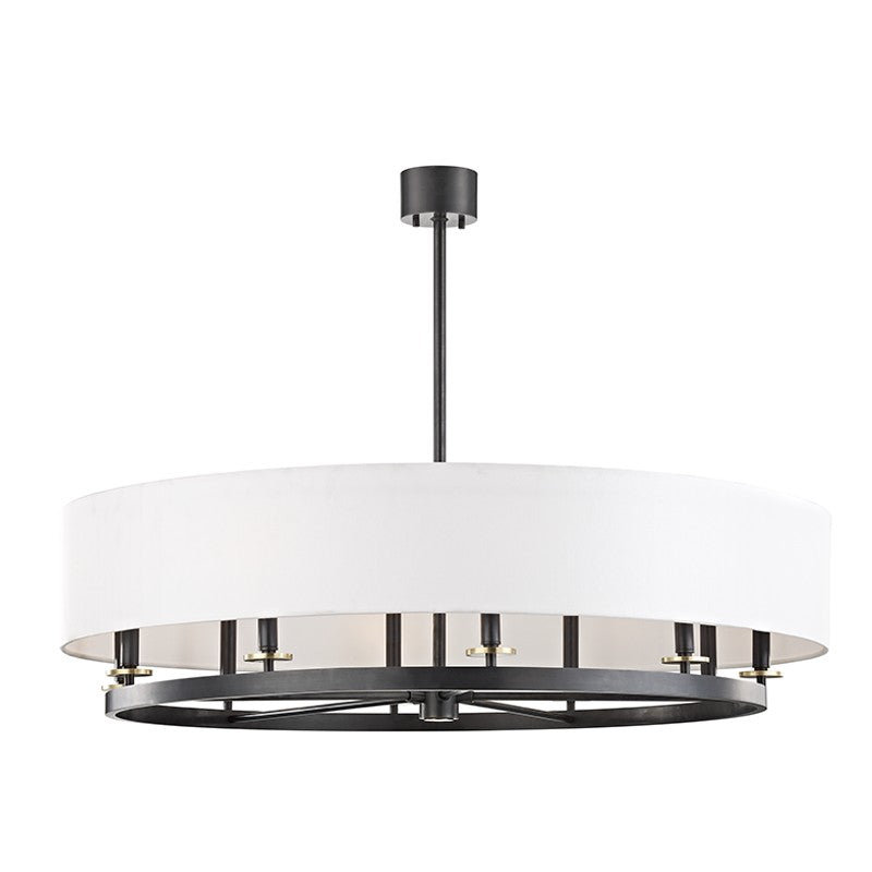 Durham Ten Light Island Pendant in Aged Old Bronze - available from The Lighting Shoppe, trusted by Canadian homeowners