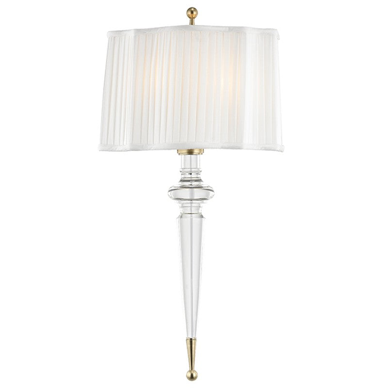 Hudson Valley Canada - 7611-AGB - Two Light Wall Sconce - Tipton - Aged Brass