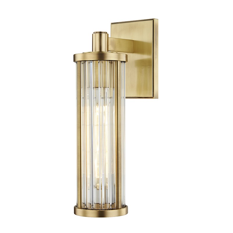 Hudson Valley Canada - 9121-AGB - One Light Wall Sconce - Marley - Aged Brass