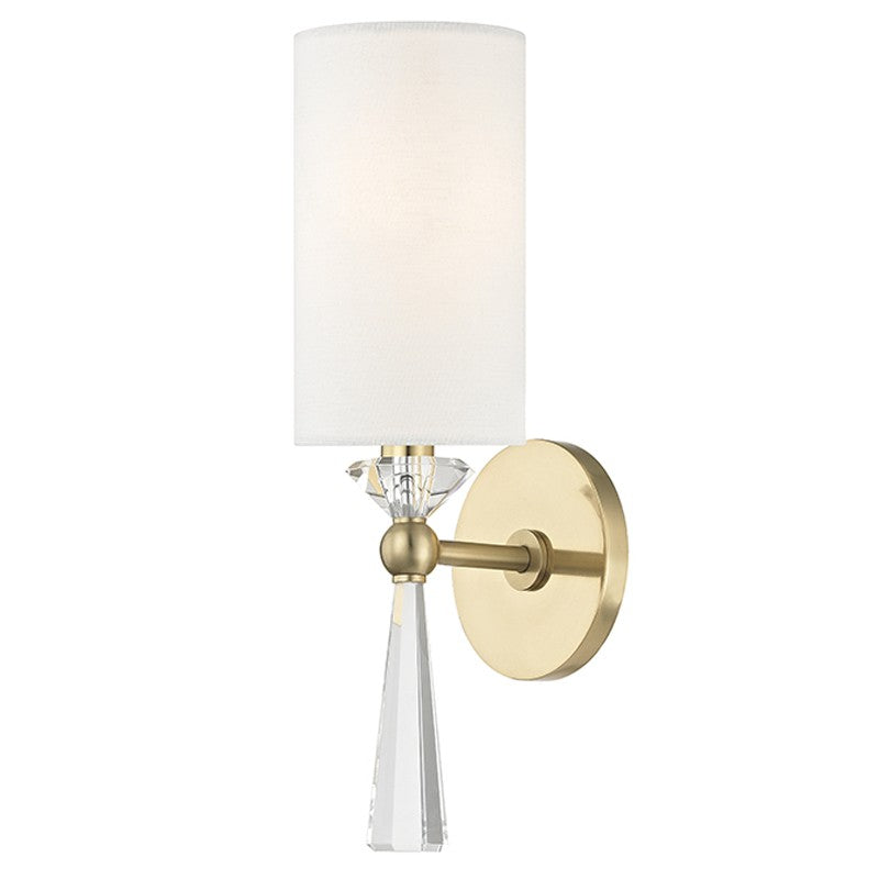 Hudson Valley Canada - 9951-AGB - One Light Wall Sconce - Birch - Aged Brass