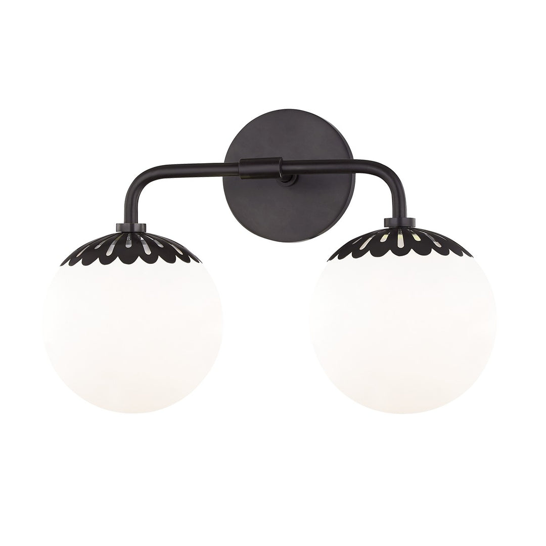 Paige Two Light Bath and Vanity in Old Bronze - available from The Lighting Shoppe, trusted by Canadian homeowners