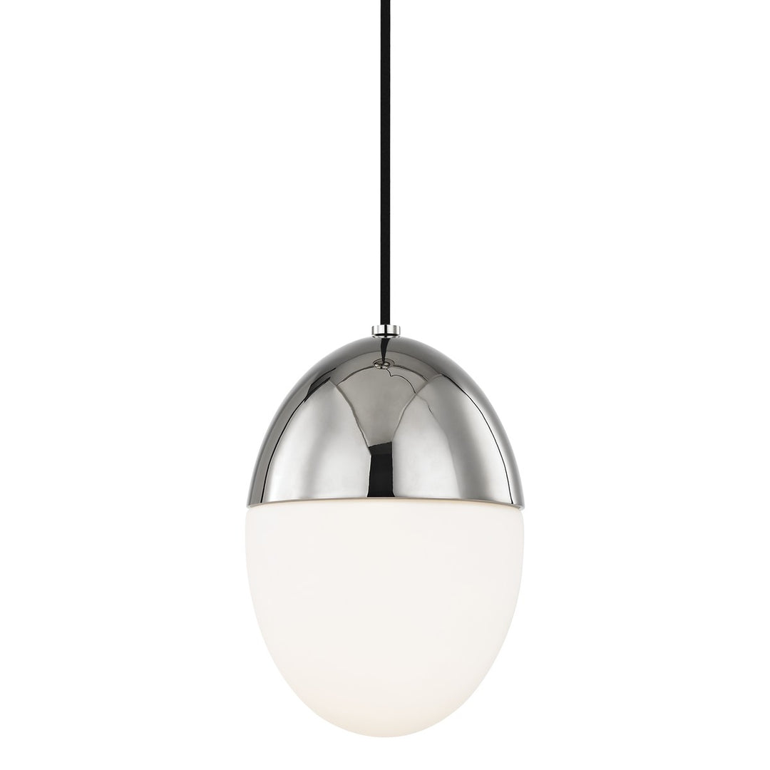 Orion One Light Pendant in Polished Nickel - available from The Lighting Shoppe, trusted by Canadian homeowners