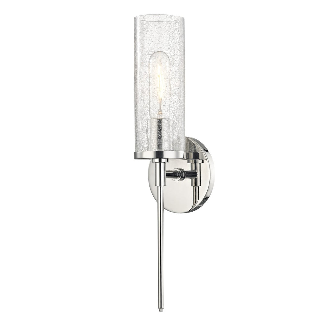 Olivia One Light Wall Sconce in Polished Nickel - available from The Lighting Shoppe, trusted by Canadian homeowners