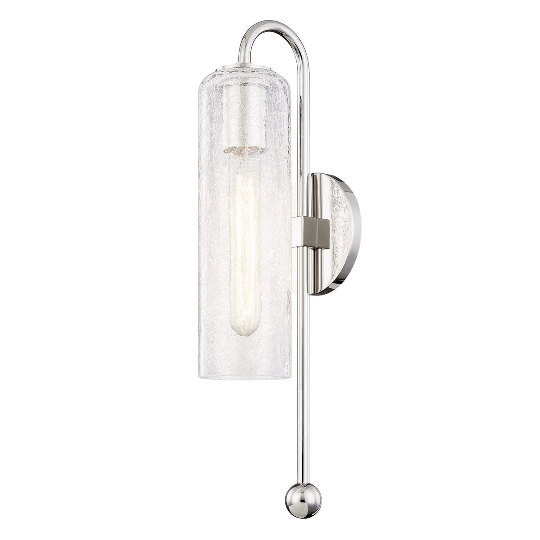 Skye One Light Wall Sconce in Polished Nickel - available from The Lighting Shoppe, trusted by Canadian homeowners