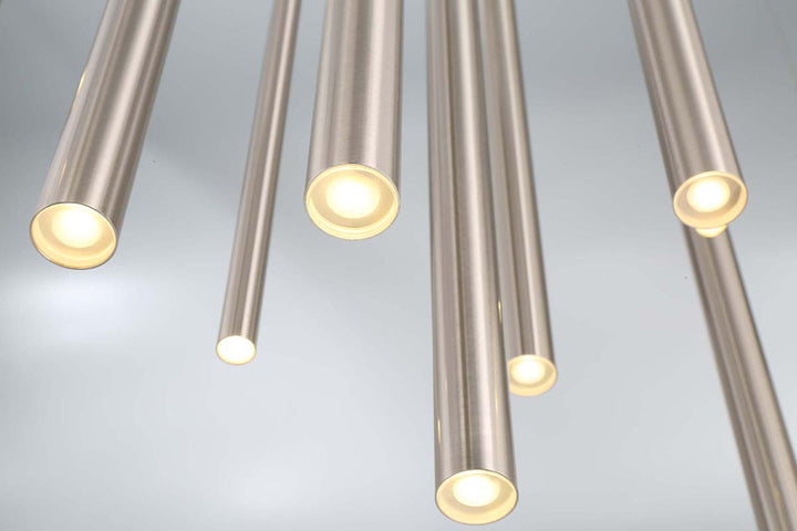 Eurofase Canada - 31445-025 - LED Chandelier - Santana - Satin Nickel