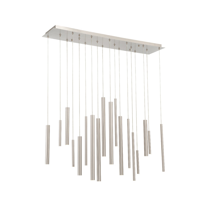 Eurofase Canada - 31446-023 - SANTANA-CHD-18LT-42IN-SN - SANTANA - Satin Nickel