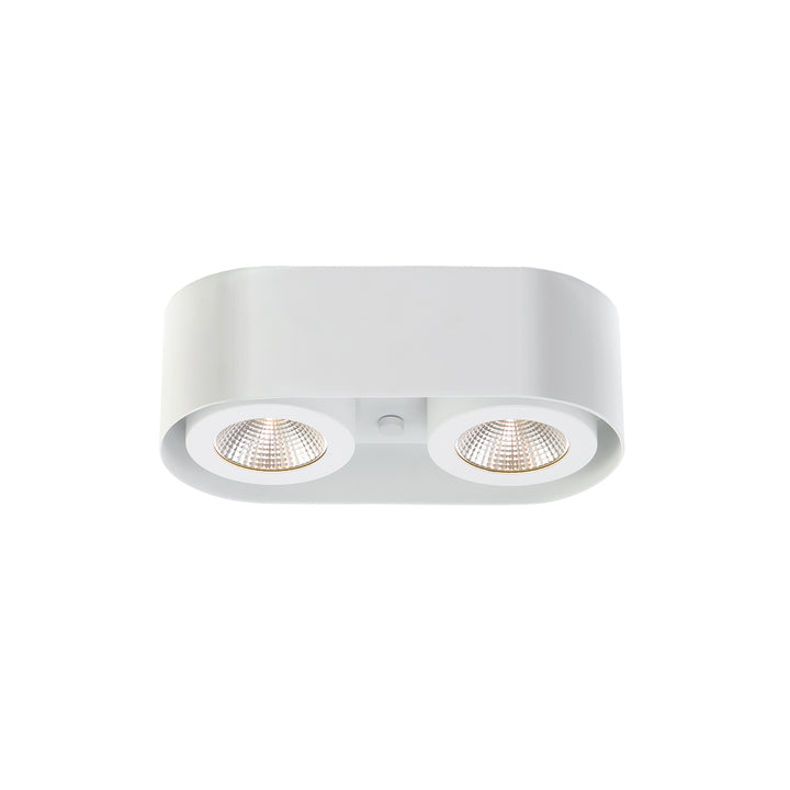 Nymark LED Flush Mount in White - available from The Lighting Shoppe, trusted by Canadian homeowners