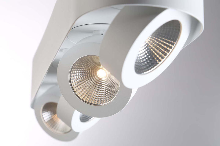 Eurofase Canada - 33618-012 - NYMARK,3LT LED SURFACE MNT,WHT - NYMARK - White