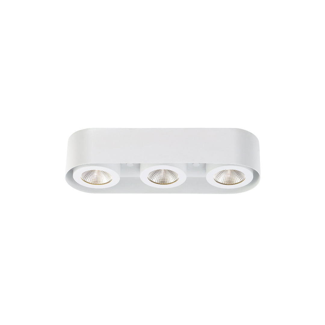 Nymark LED Flush Mount in White - available from The Lighting Shoppe, trusted by Canadian homeowners