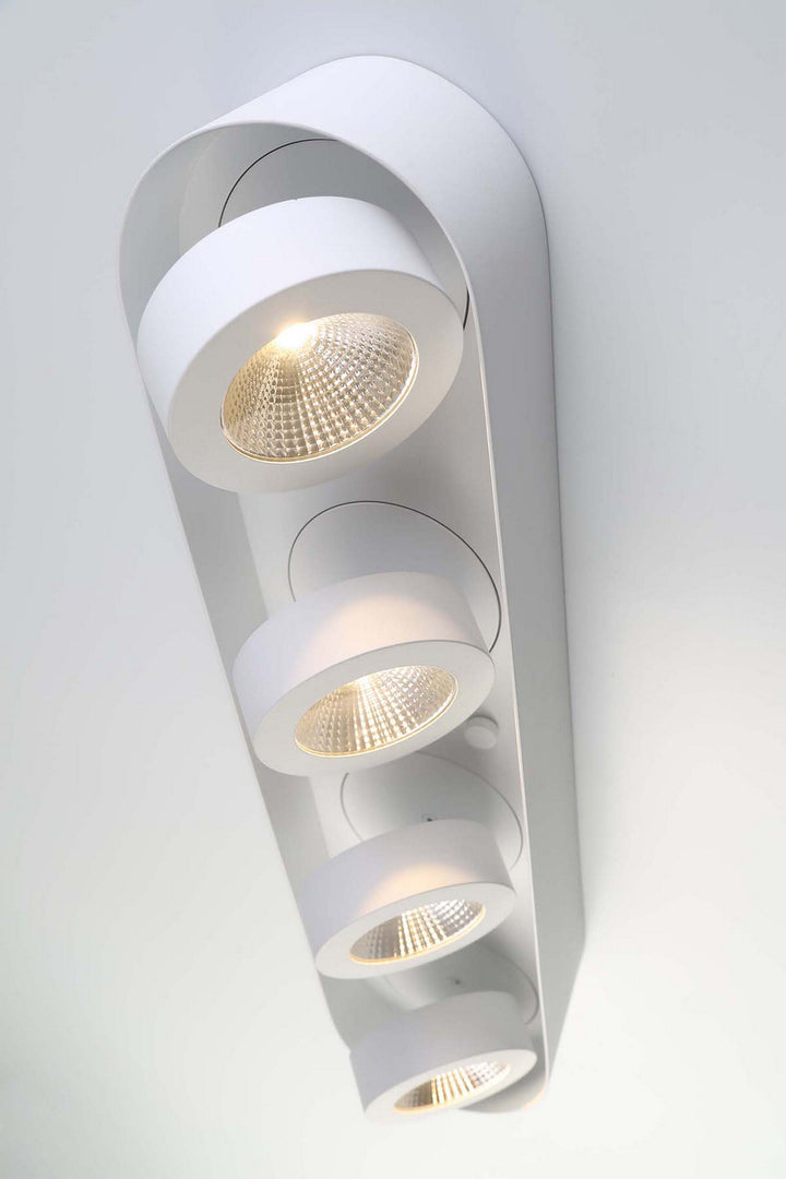 Eurofase Canada - 33619-019 - NYMARK,4LT LED SURFACE MNT,WHT - NYMARK - White