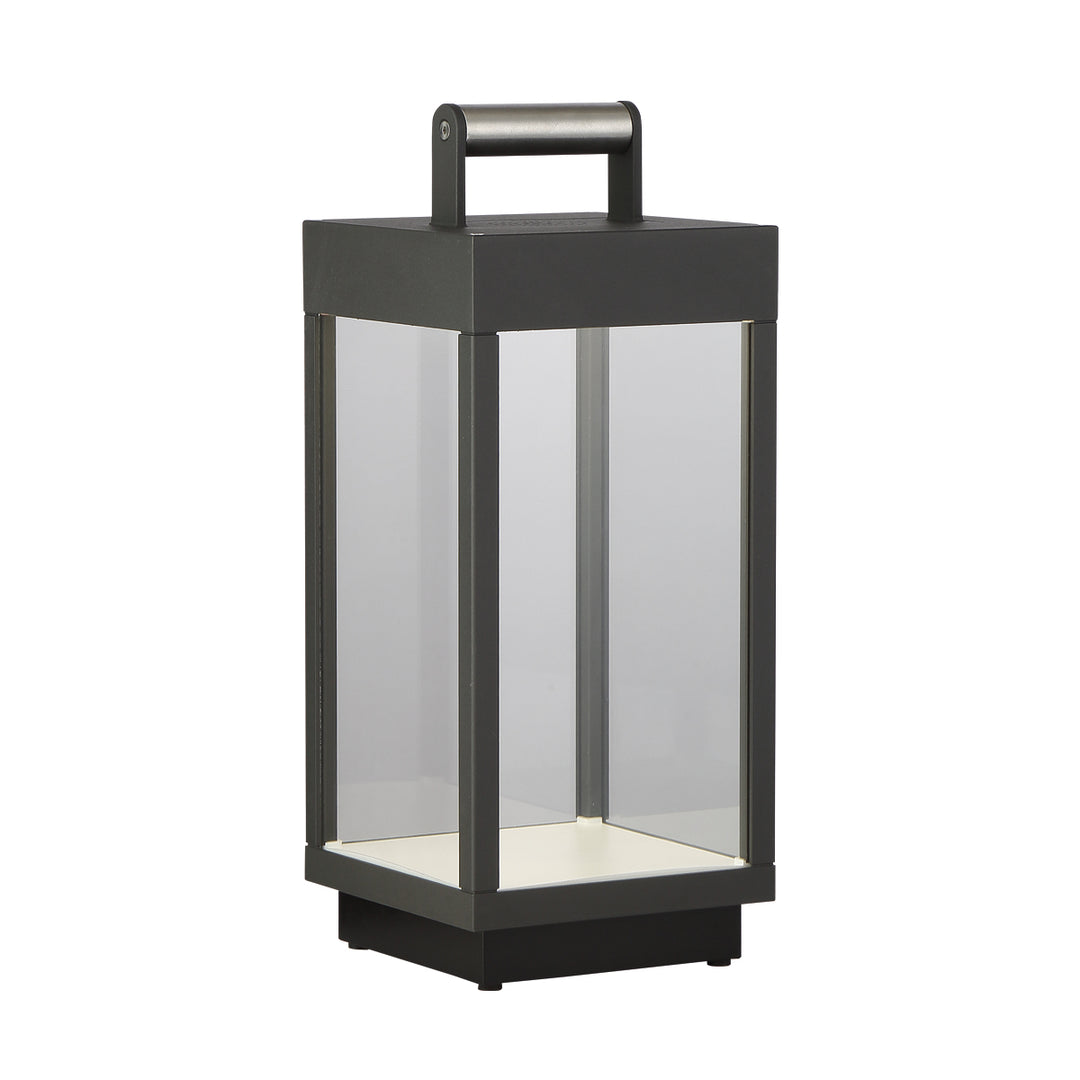 Outdoor LED Outdoor Portantique Brassle in Graphite Grey - available from The Lighting Shoppe, trusted by Canadian homeowners
