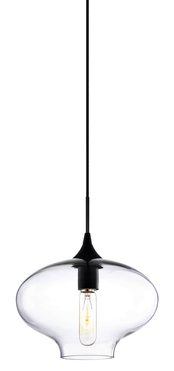 Irresistible Organic Charm One Light Pendant in Clear - available from The Lighting Shoppe, trusted by Canadian homeowners