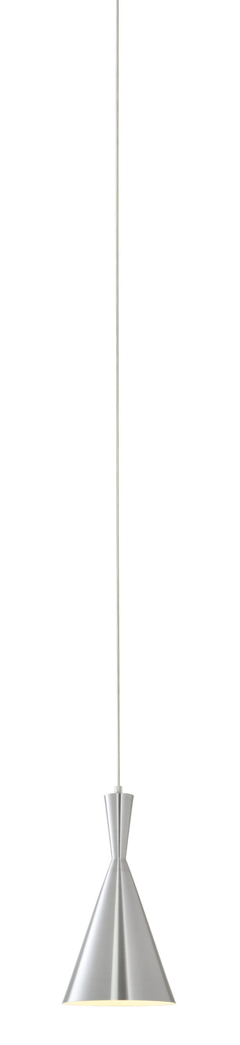 Mulinare Collections One Light Pendant in Brushed Nickel - available from The Lighting Shoppe, trusted by Canadian homeowners