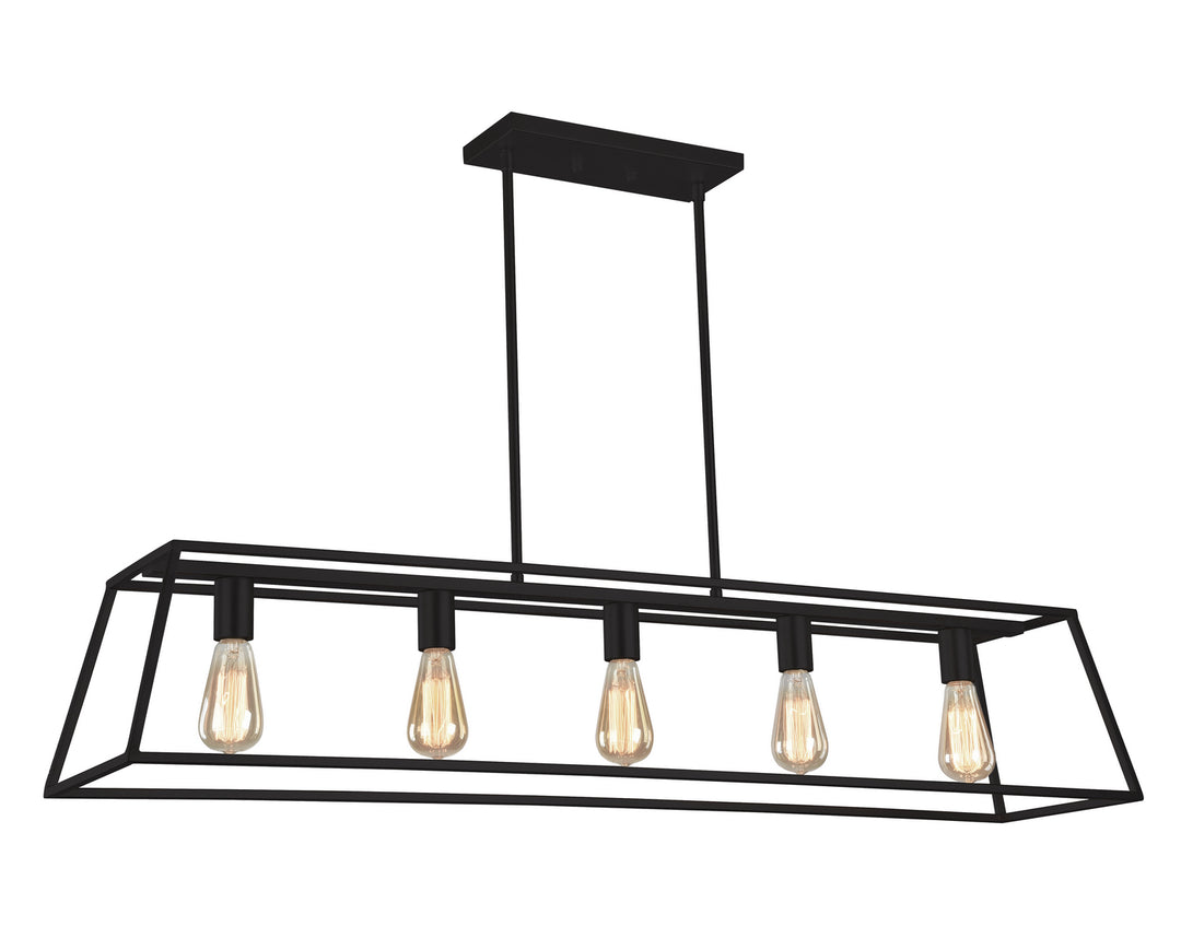 Candor Five Light Chandelier in Rusty Black - available from The Lighting Shoppe, trusted by Canadian homeowners