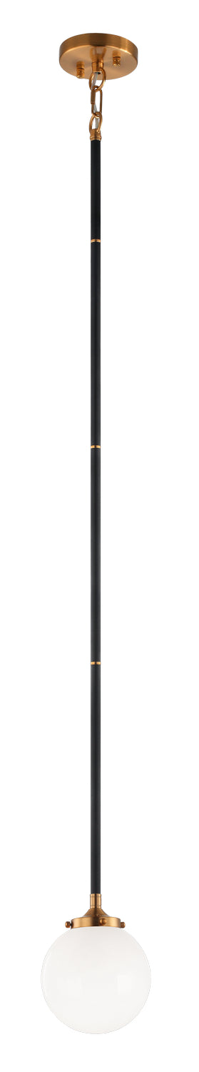 Particles One Light Pendant in Aged Gold Brass - available from The Lighting Shoppe, trusted by Canadian homeowners