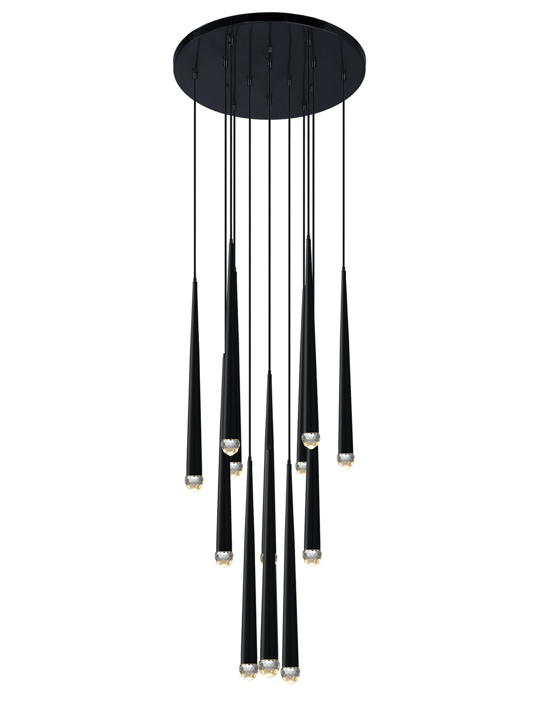 Renaie LED Pendant in Matte Black - available from The Lighting Shoppe, trusted by Canadian homeowners