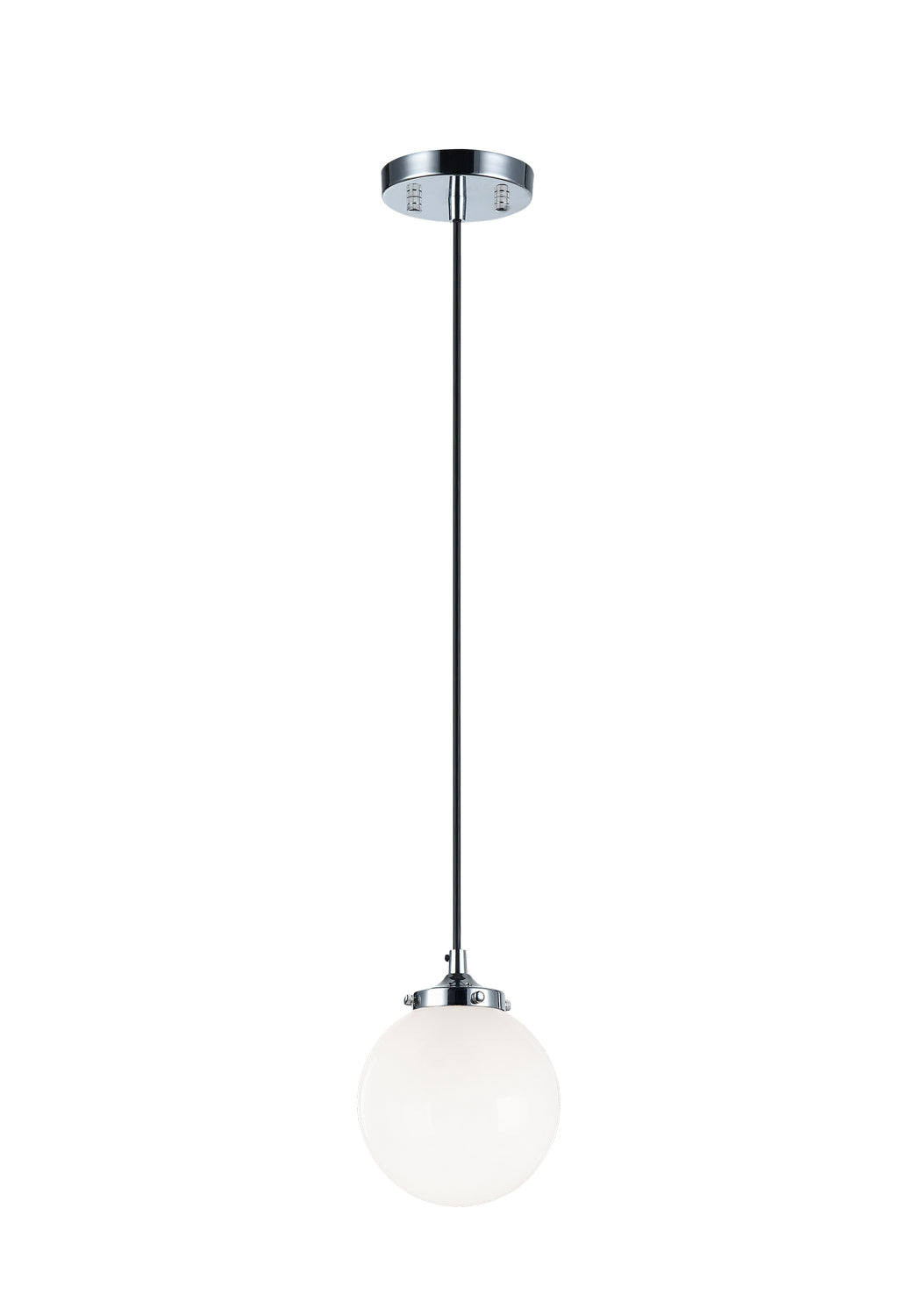 The Bougie One Light Pendant in Chrome - available from The Lighting Shoppe, trusted by Canadian homeowners