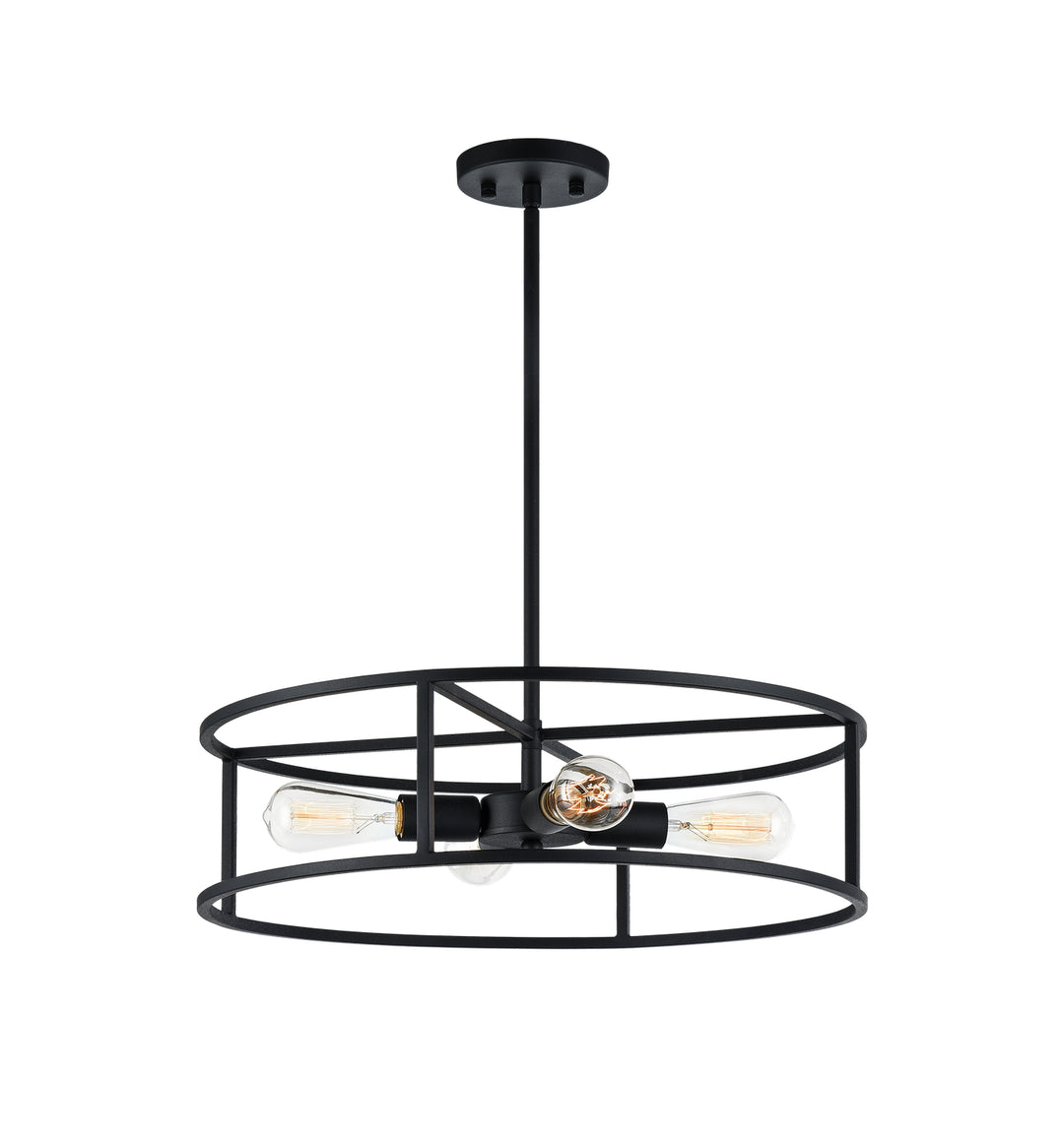 Candid Four Light Pendant in Rusty Black - available from The Lighting Shoppe, trusted by Canadian homeowners