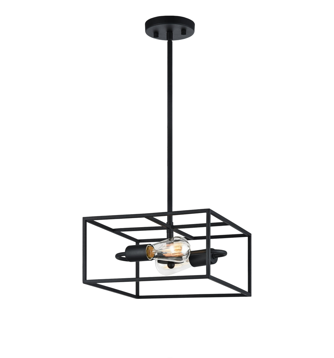 Candid Two Light Pendant in Rusty Black - available from The Lighting Shoppe, trusted by Canadian homeowners