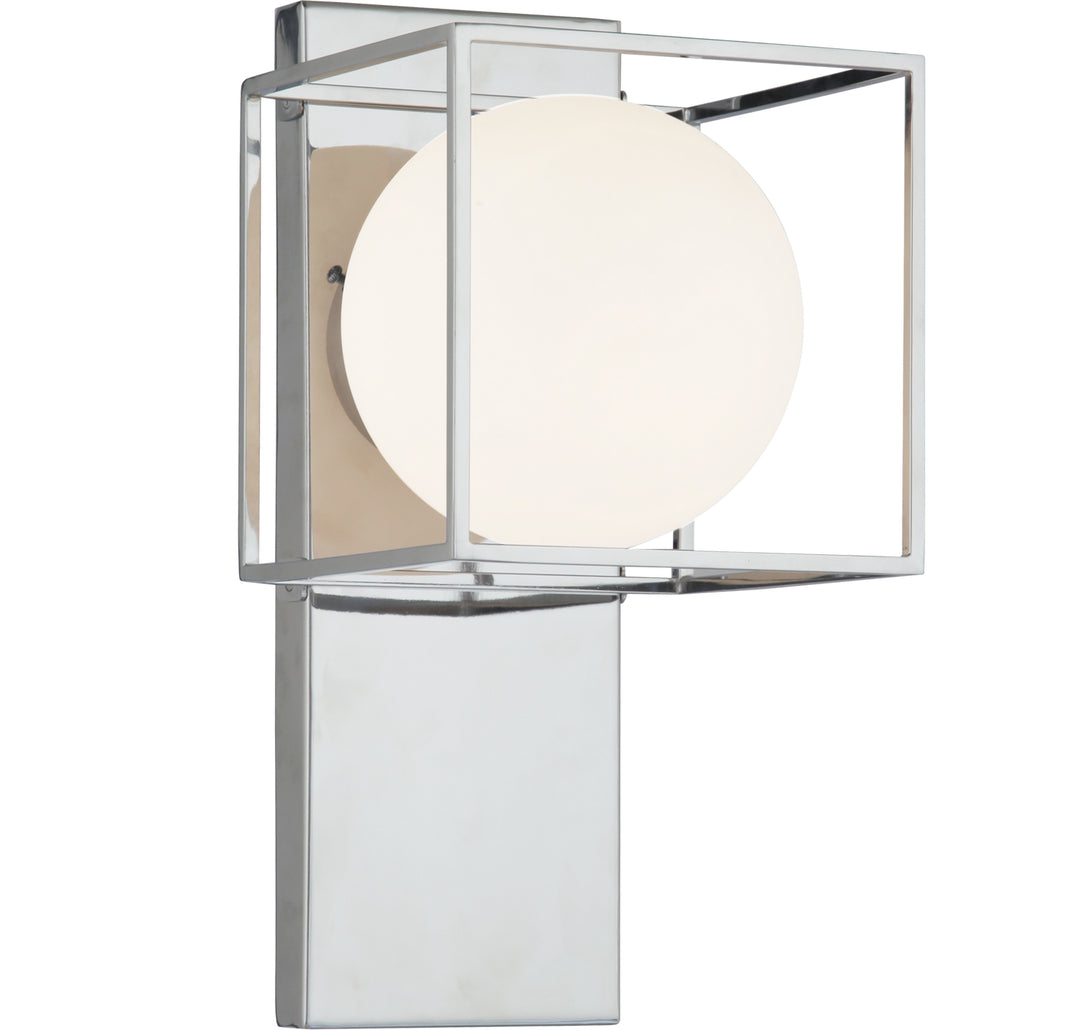 Squircle One Light Wall Sconce in Chrome - available from The Lighting Shoppe, trusted by Canadian homeowners