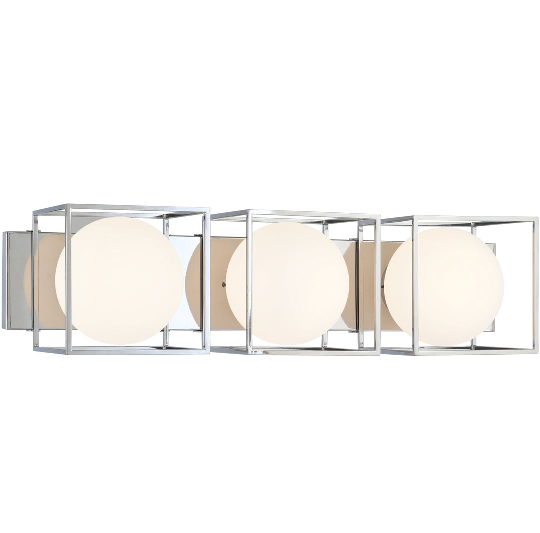 Squircle Three Light Wall Sconce in Chrome - available from The Lighting Shoppe, trusted by Canadian homeowners