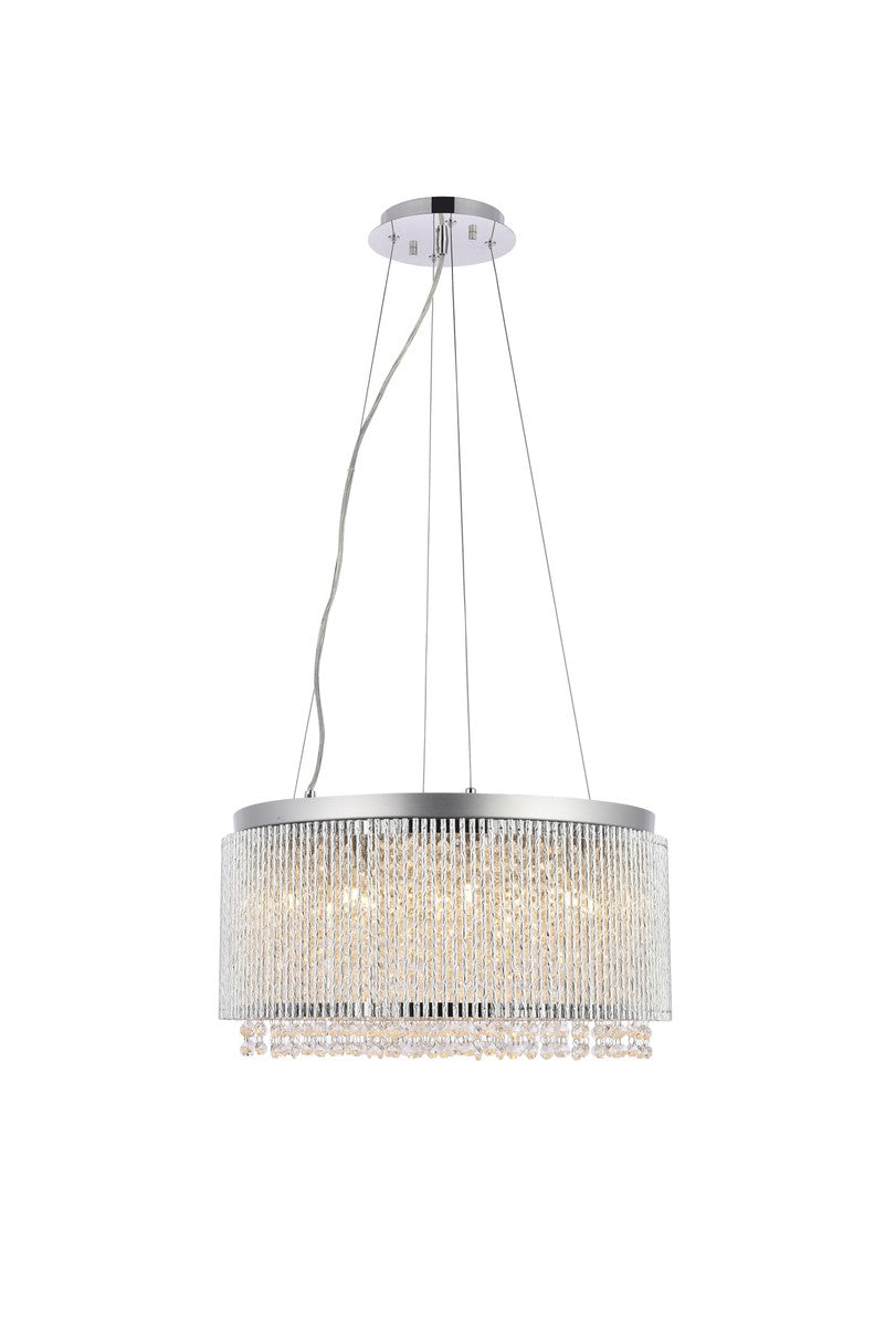 Influx 12 Light Pendant in Chrome - available from The Lighting Shoppe, trusted by Canadian homeowners