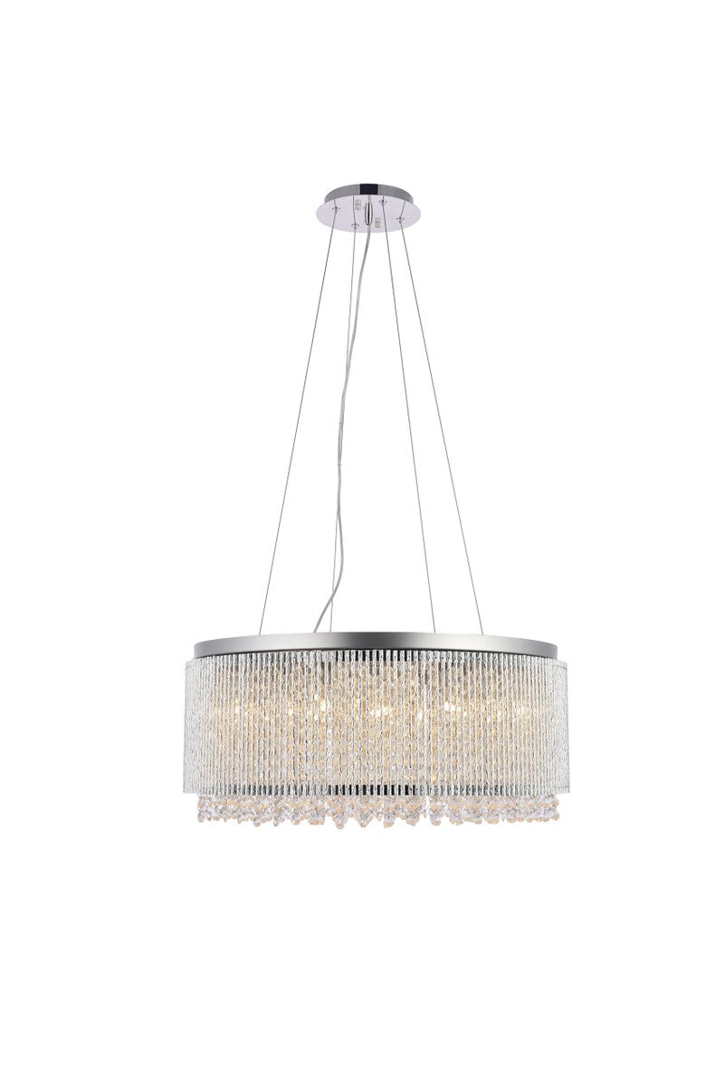 Influx 14 Light Pendant in Chrome - available from The Lighting Shoppe, trusted by Canadian homeowners
