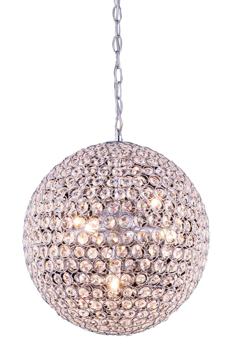 Cabaret Five Light Pendant in Chrome - available from The Lighting Shoppe, trusted by Canadian homeowners