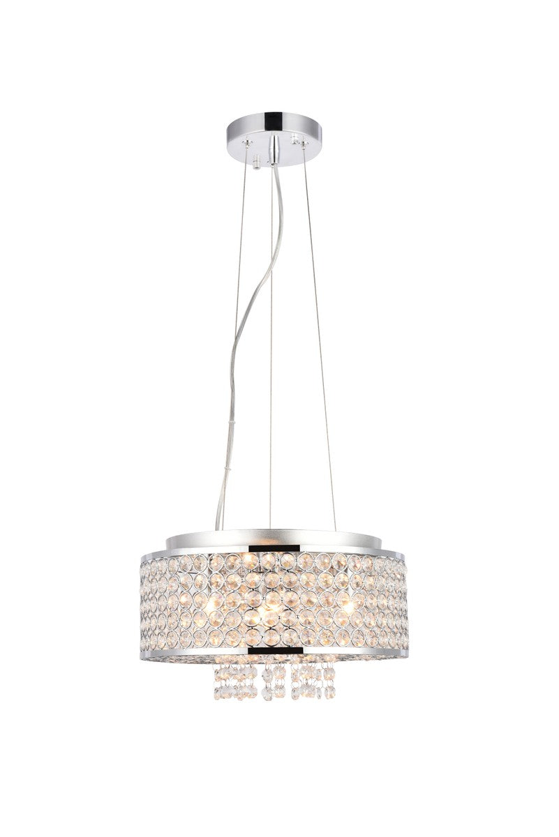 Amelie Four Light Pendant in Chrome - available from The Lighting Shoppe, trusted by Canadian homeowners