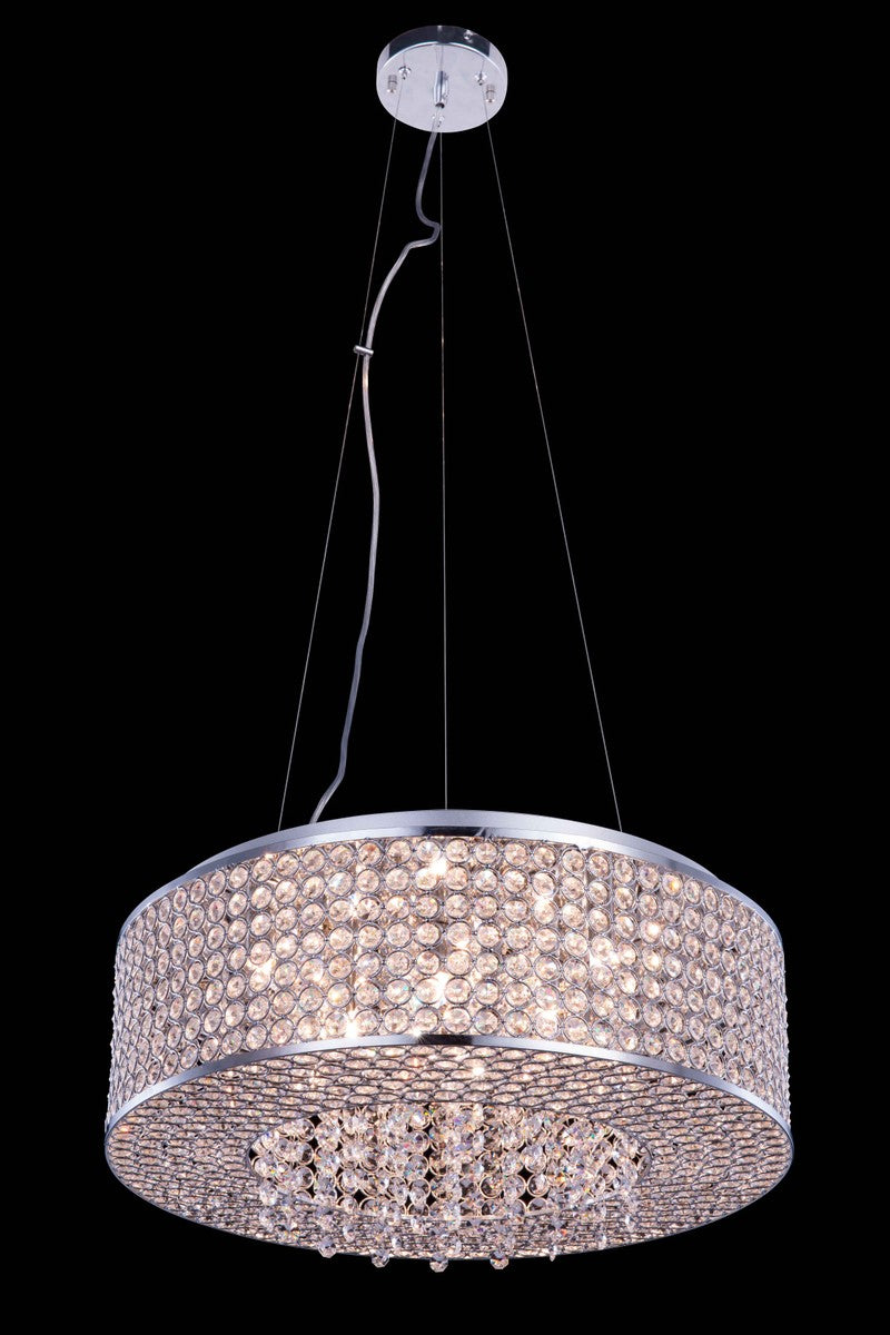 Amelie Eight Light Pendant in Chrome - available from The Lighting Shoppe, trusted by Canadian homeowners