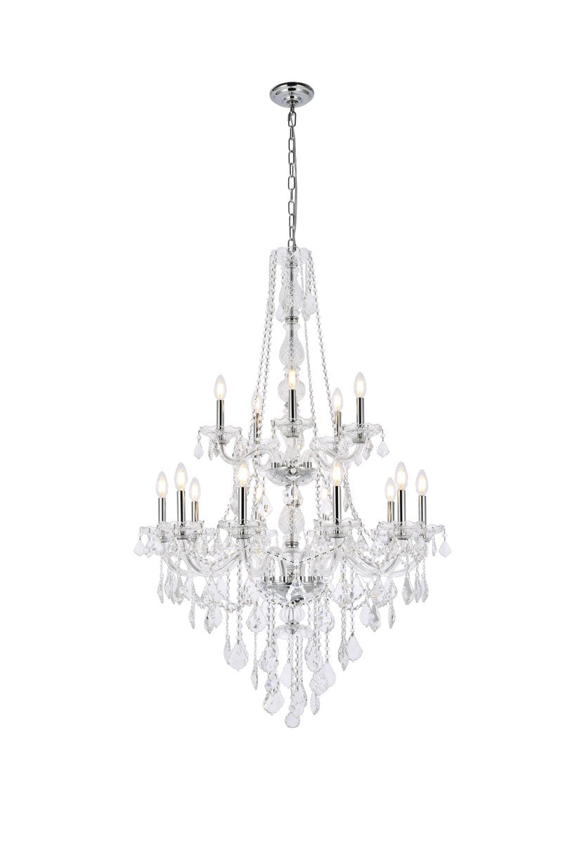 Verona 15 Light Chandelier in Chrome - available from The Lighting Shoppe, trusted by Canadian homeowners