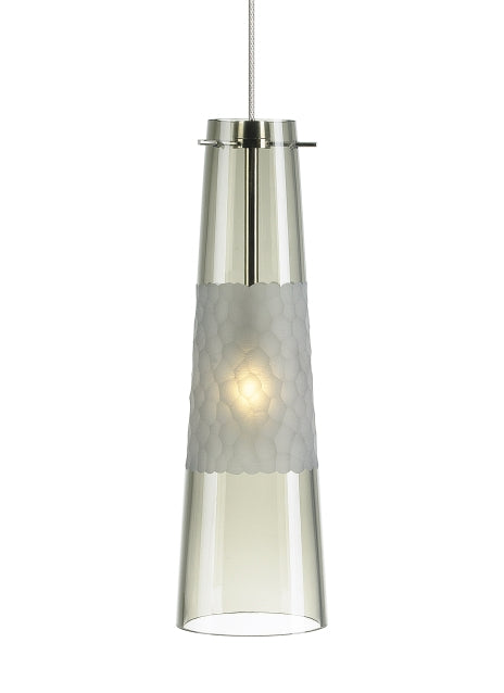 Bonn LED Pendant in Satin Nickel - available from The Lighting Shoppe, trusted by Canadian homeowners