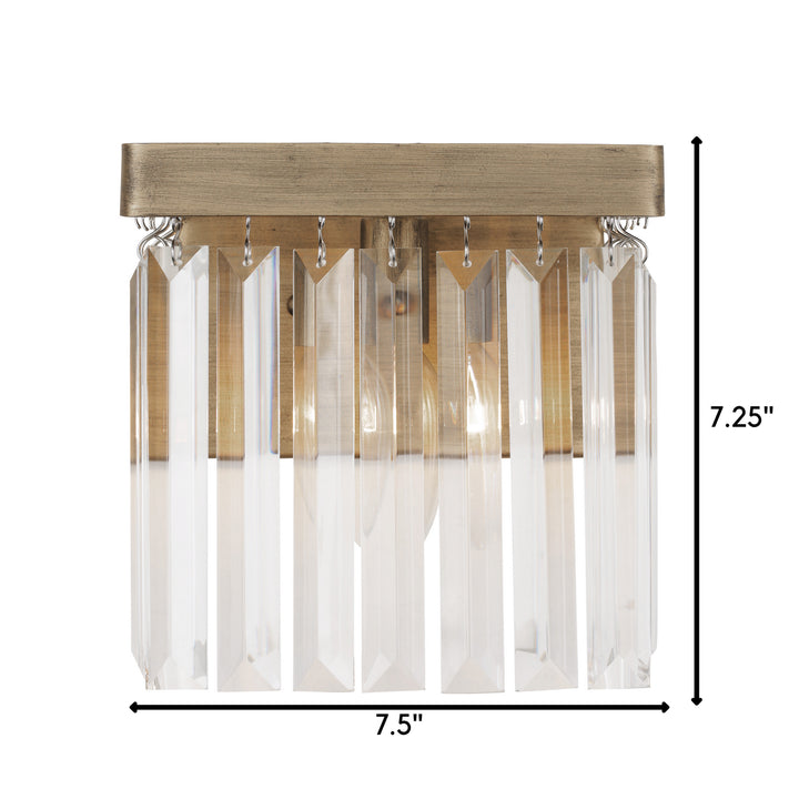 Varaluz - 297B01HG - One Light Bath - Social Club - Havana Gold