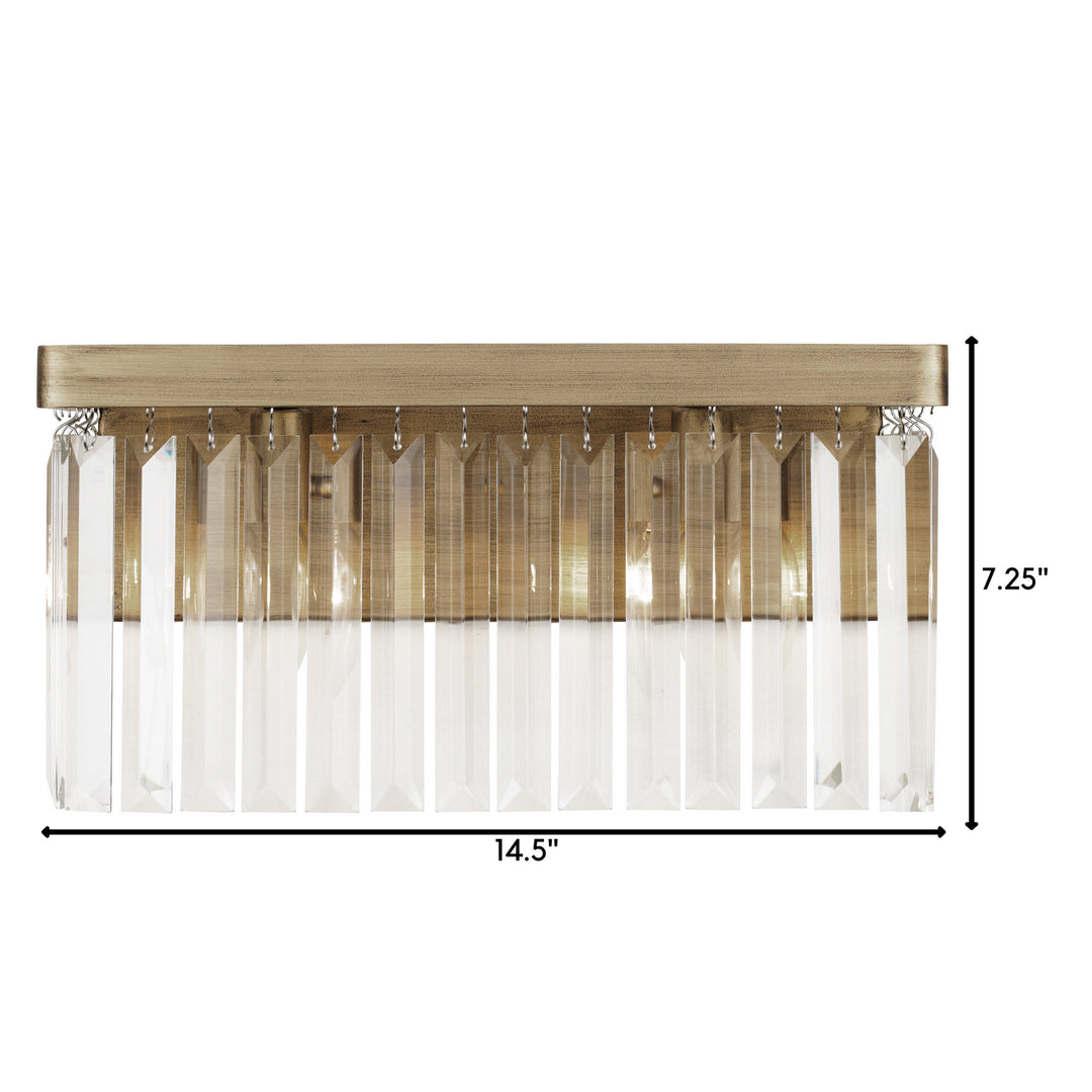 Varaluz - 297B02HG - Two Light Bath - Social Club - Havana Gold