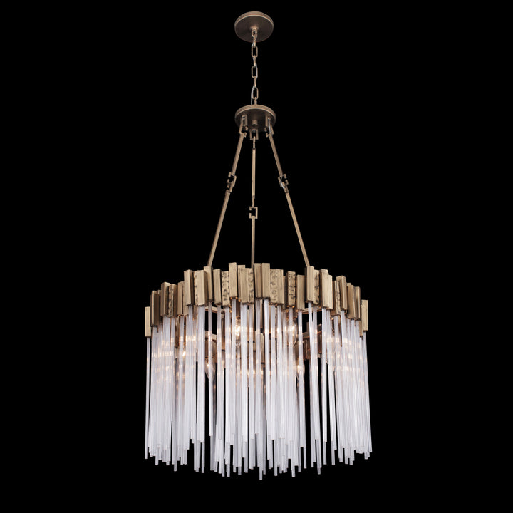 Varaluz - 309P09HG - Nine Light Pendant - Matrix - Havana Gold