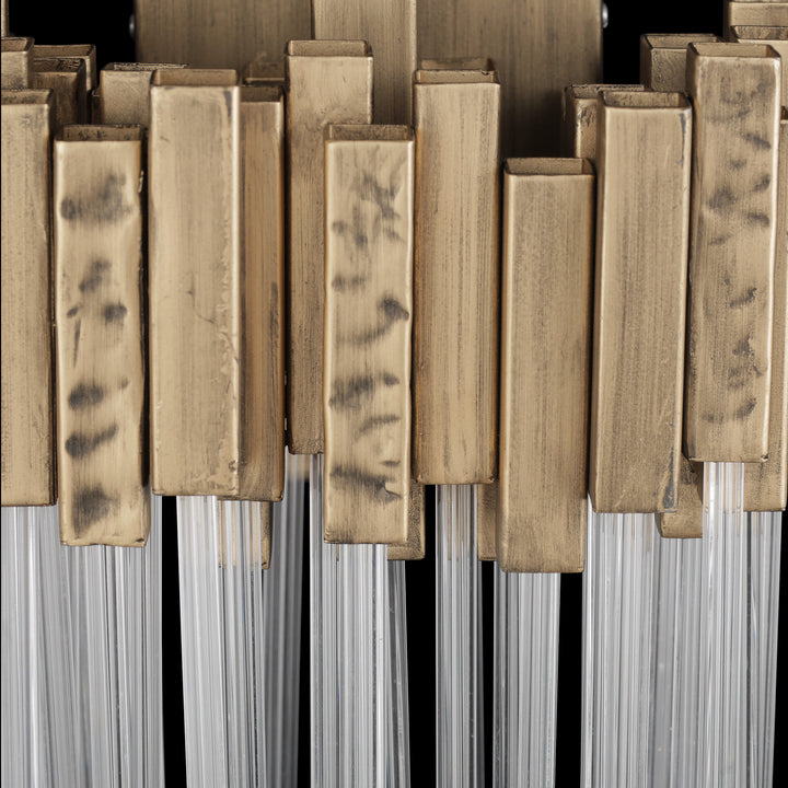 Varaluz - 309W01HG - One Light Wall Sconce - Matrix - Havana Gold