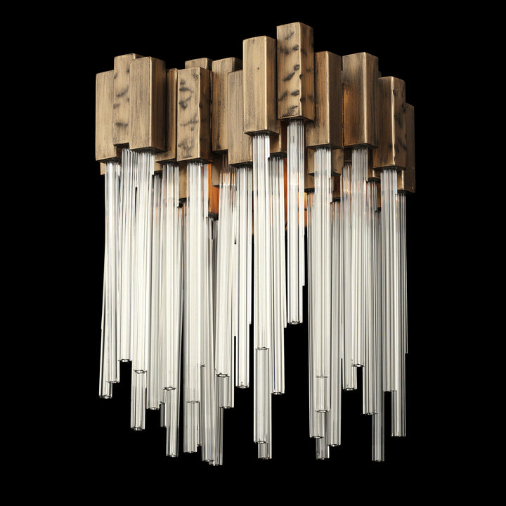 Matrix One Light Wall Sconce in Havana Gold - available from The Lighting Shoppe, trusted by Canadian homeowners