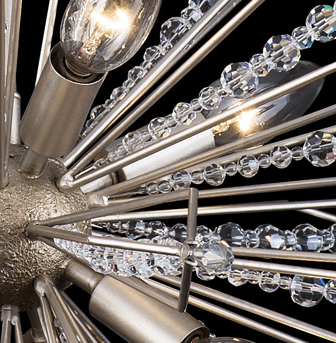 Varaluz - 311P08GD - Eight Light Pendant - Orbital - Gold Dust