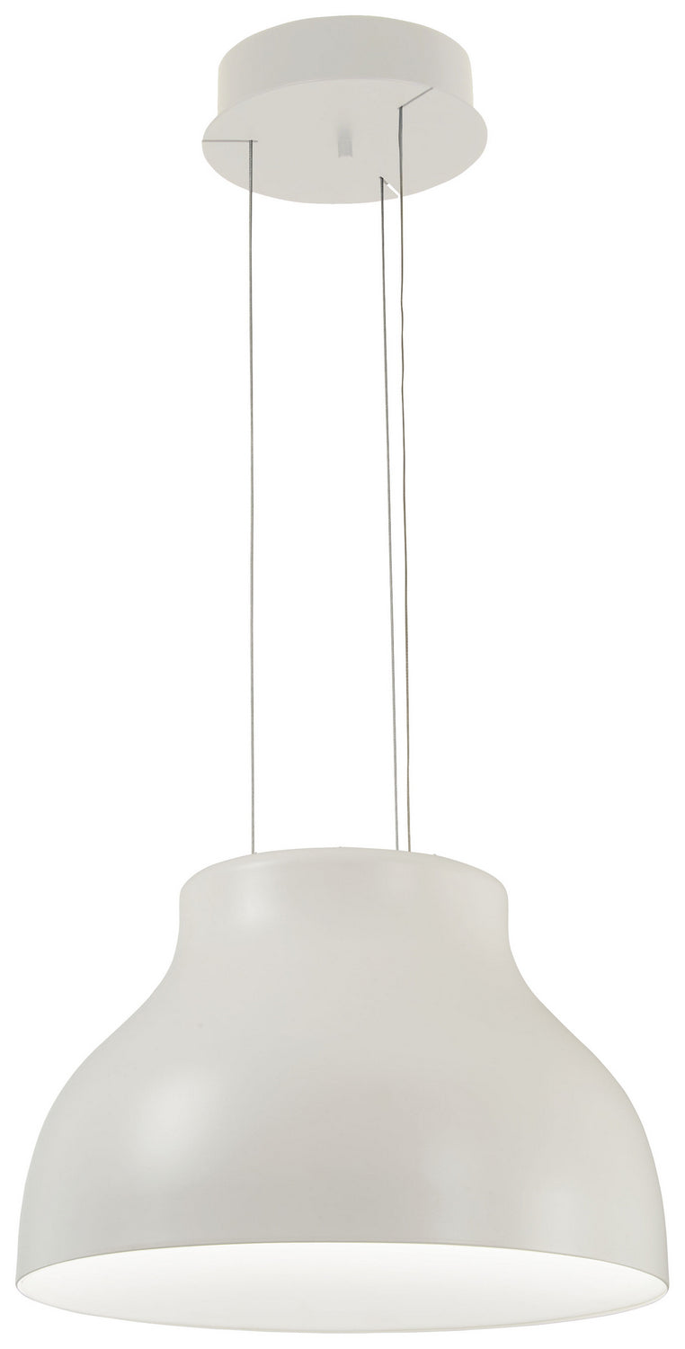 Kettle Up LED Pendant in Matte White - available from The Lighting Shoppe, trusted by Canadian homeowners