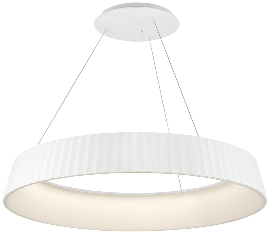 Star Gate LED Pendant in White - available from The Lighting Shoppe, trusted by Canadian homeowners