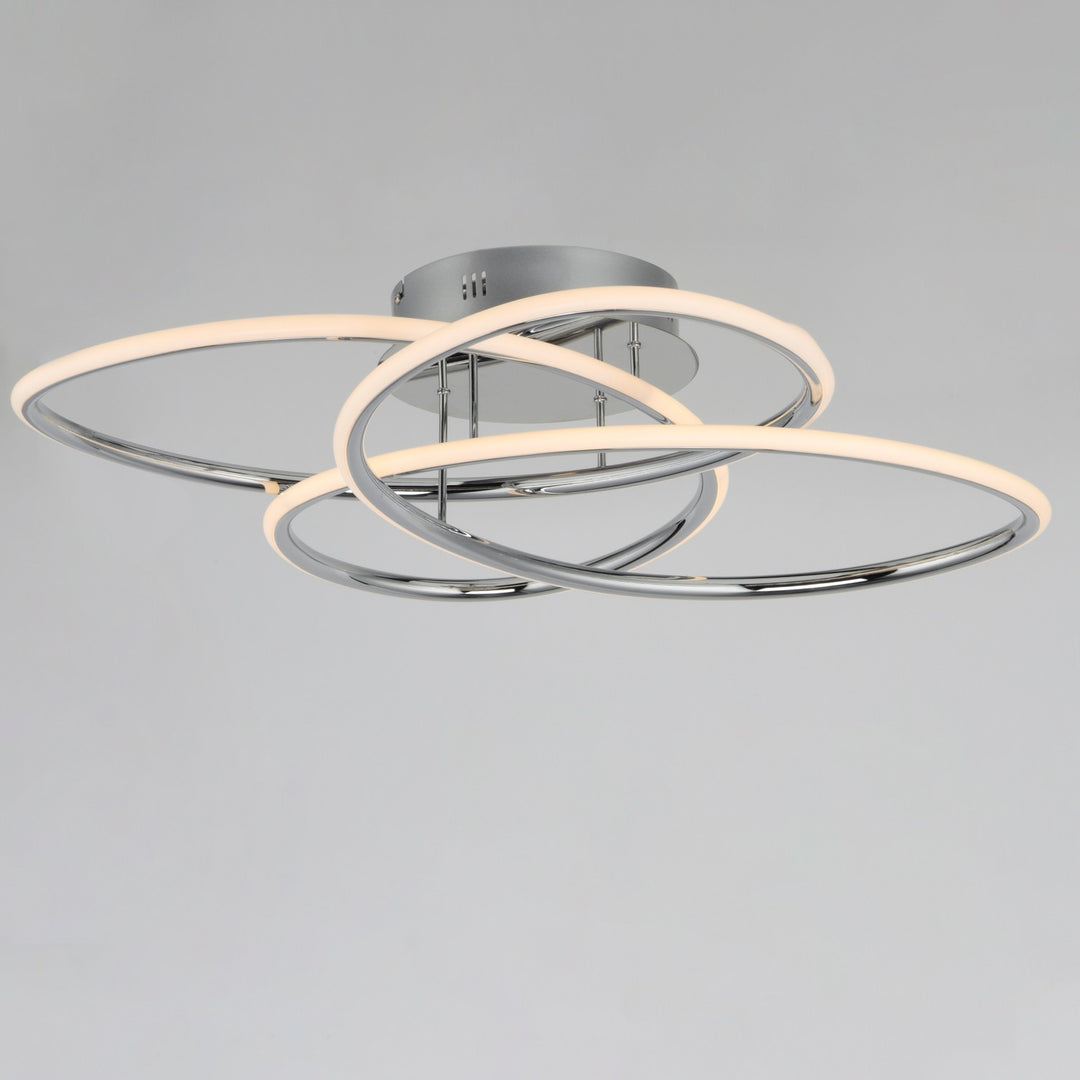 ET2 - E24134-PC - LED Flush Mount - Coaster - Polished Chrome
