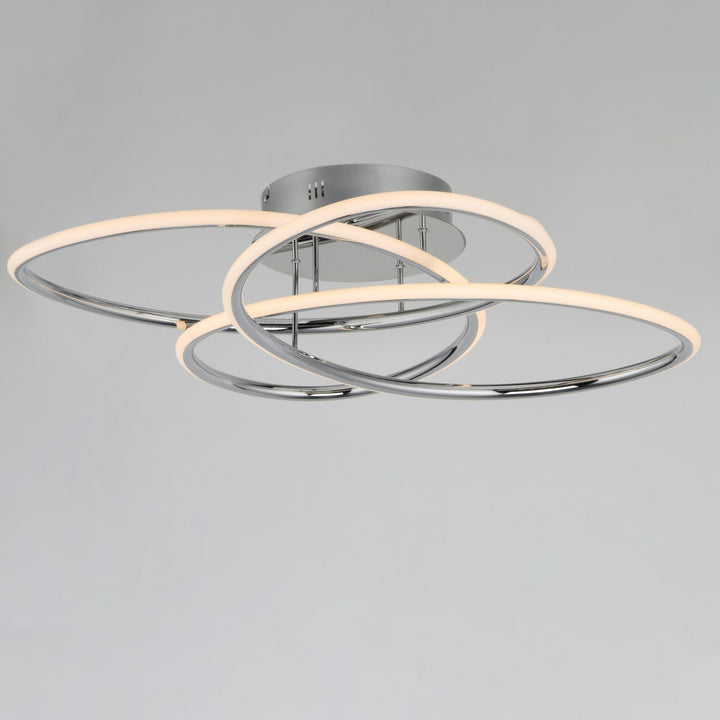 ET2 - E24134-PC - LED Flush Mount - Coaster - Polished Chrome