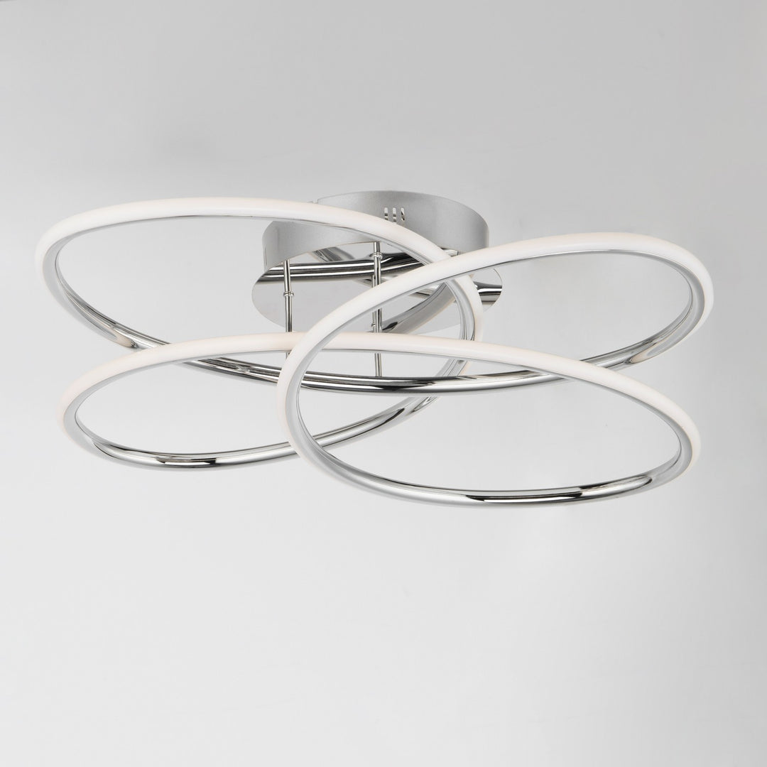 ET2 - E24134-PC - LED Flush Mount - Coaster - Polished Chrome