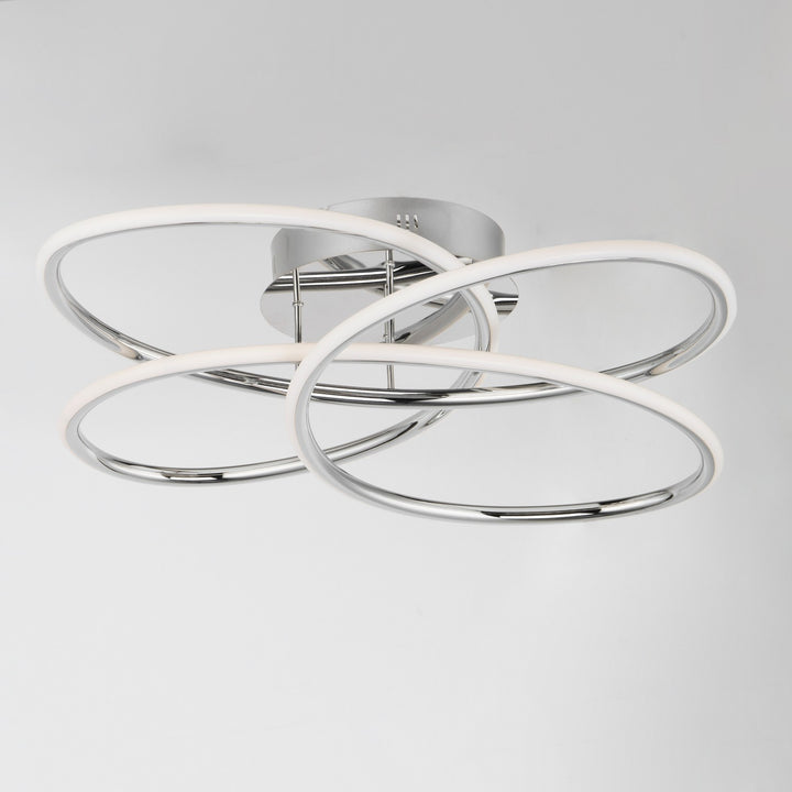 ET2 - E24134-PC - LED Flush Mount - Coaster - Polished Chrome